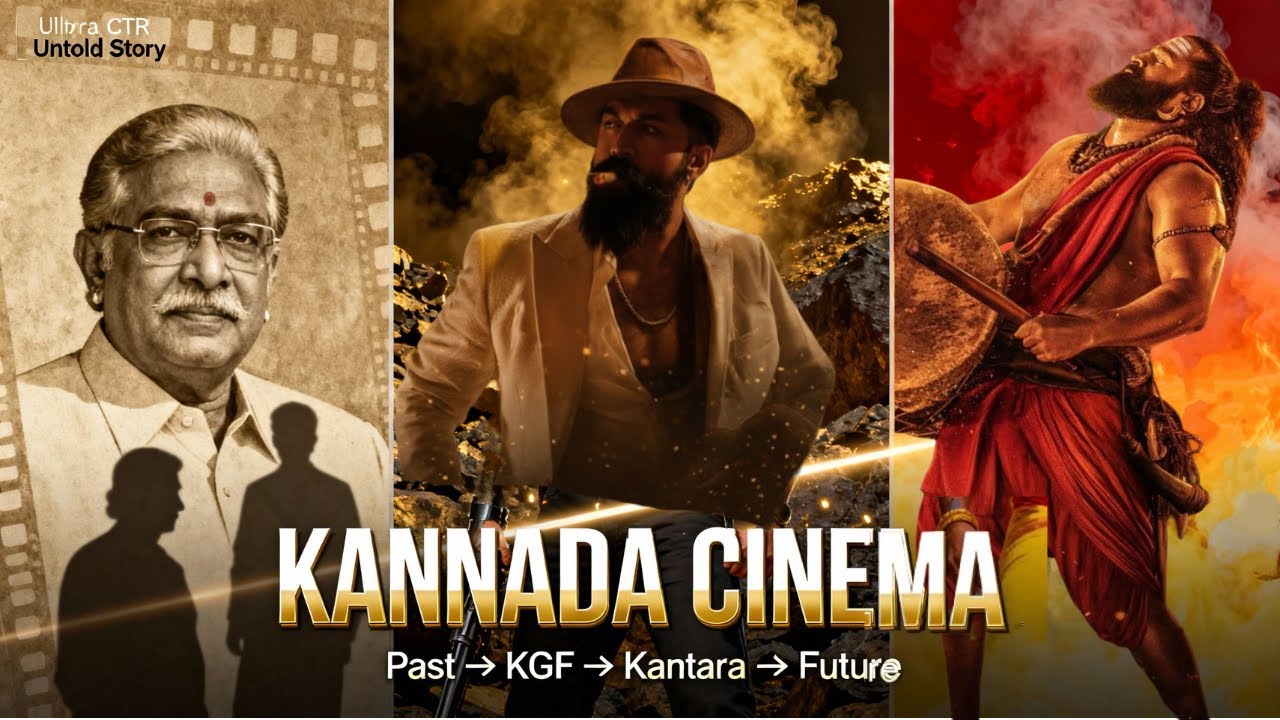 “Kannada Cinema: The Untold History to Future! KGF, Kantara & Yash Era Explained 🔥”