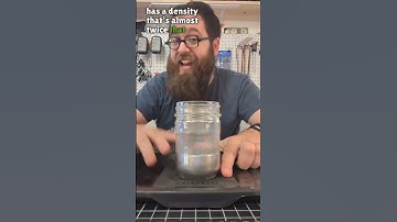 Steel FLOATS, in mercury at least