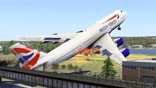 Worst Boeing 747 Emergency Landing Ever In X-Plane 11