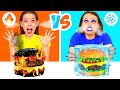 Hot vs Cold Food Challenge by TaTaRa