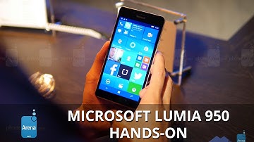Microsoft Lumia 950 hands-on