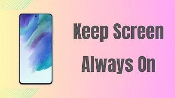 How To Make Your Android Screen Never Turn OFF (Easy Method)