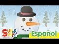 Soy Un Muñeco De Nieve | Canciones Infantiles De Navidad | Super Simple Español