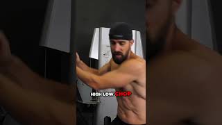 High-Low Chop: Ultimate Resistance Core Exercise Guide #shorts