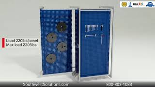 Information Slide-Out Pegboard Tool Storage System Update