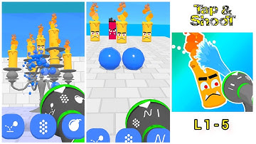 Aqua Boy Levels 1 - 5 Gameplay Walkthrough Android Games, ios All Levels Unlock Simulator