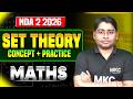 NDA Maths🔥NDA 2, 2026 Maths Classes | NDA Maths Preparation | Set  Theory | NDA Live Class 2026 |MKC