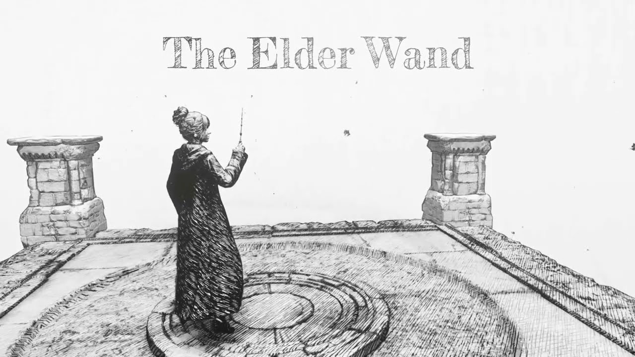 I got to use the DEATHLY HALLOWS at a Hogwarts legacy quest! Combat using the Elder Wand