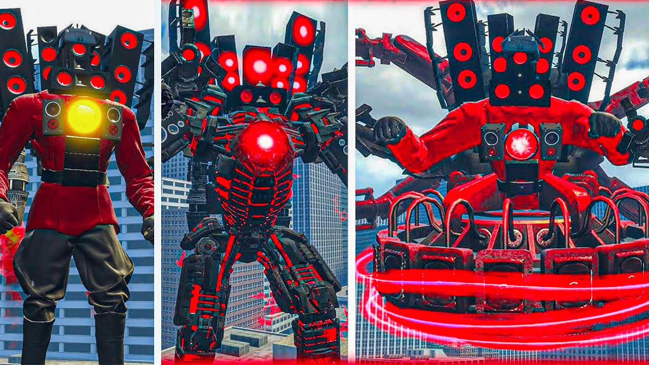 EVOLUTION OF TITAN SPEAKERMAN WHITH ASTRO VS 1-79 SKIBIDI TOILET BOSSES VS ULTRA SPEAKER BOSS