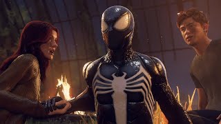 Spider-Man 2 Black Suit Peter Most Evil and Badass Moments 2023 (PS5) 4K 60FPS Gameplay