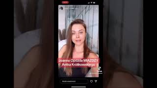 Joanna Opozda masakruje Antka Królikowskiego