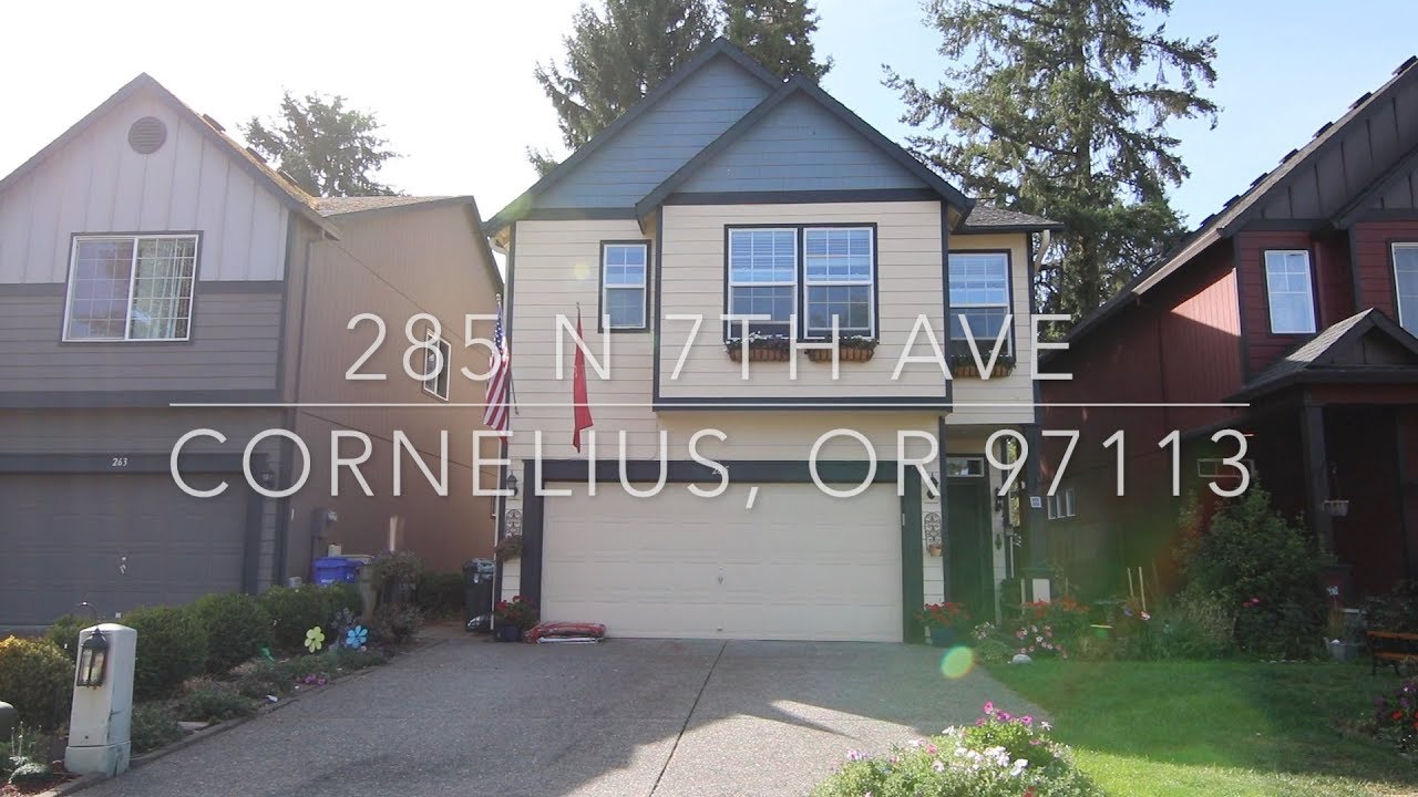 285 N 7th Ave Cornelius, OR 97113 - YouTube