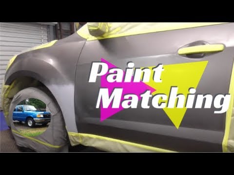 Blending | Matching Metallic Paint Involving Use of Drop ...
