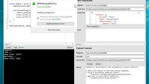 Enabling Mixed Content in Firefox