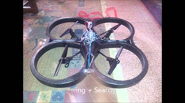 Object Following With Real-Time Obstacle Avoidance AR.Drone 1.0