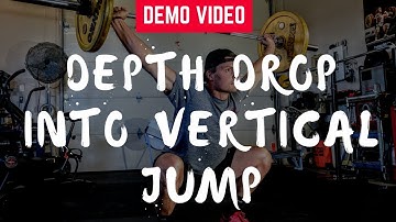 Depth Drop Into Vertical Jump