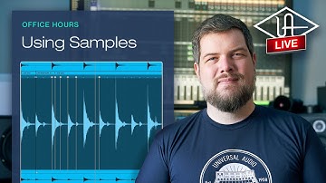 UA Office Hours #101 - Sample Based Music Making in LUNA (+ Century Channel Strip Deep Dive)
