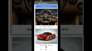 application Android partie technicien gestion gasoil et parc auto  2023 screenshot 5