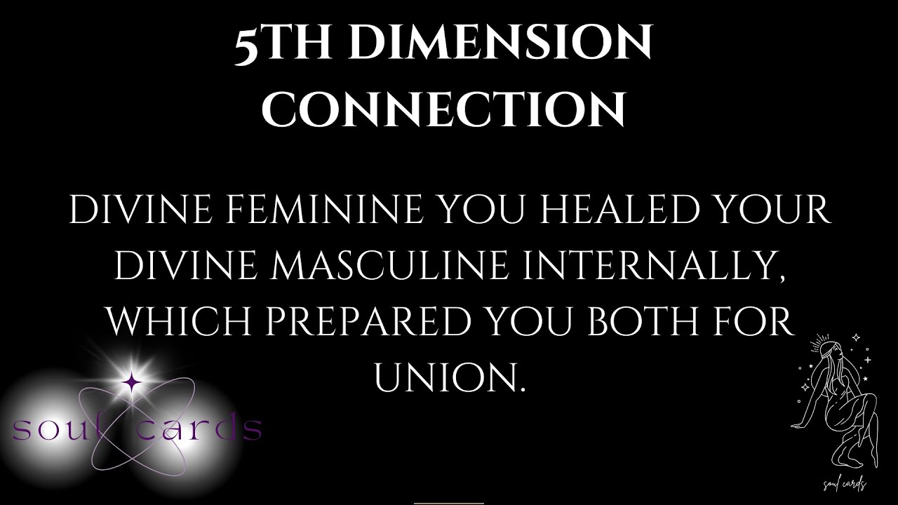 Divine Feminine You Healed Your Divine Masculine Internally, Which Prepared You Both For Union ❤️❤️