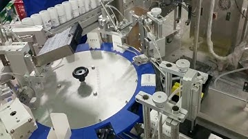 Bottles cartoning machine vertical jars cartoner boxing system Bottle packing equipment