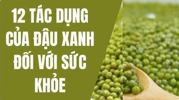 12 tác dụng của đậu xanh đối với sức khỏe con người   Thực phẩm và sức khỏe