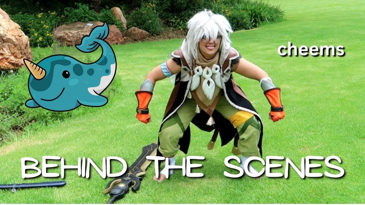 Genshin Photoshoot Behind the Scenes! with Kaeya, Razor, and Childe