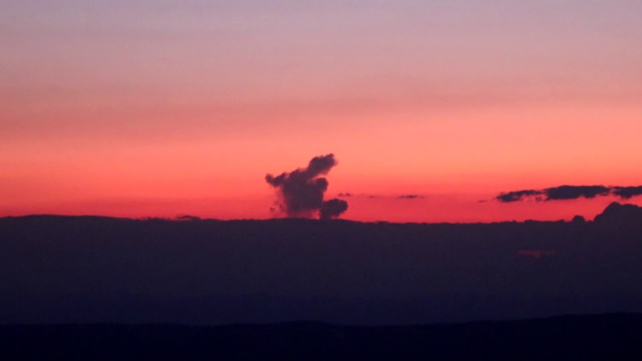 Sunset Skyline Drive