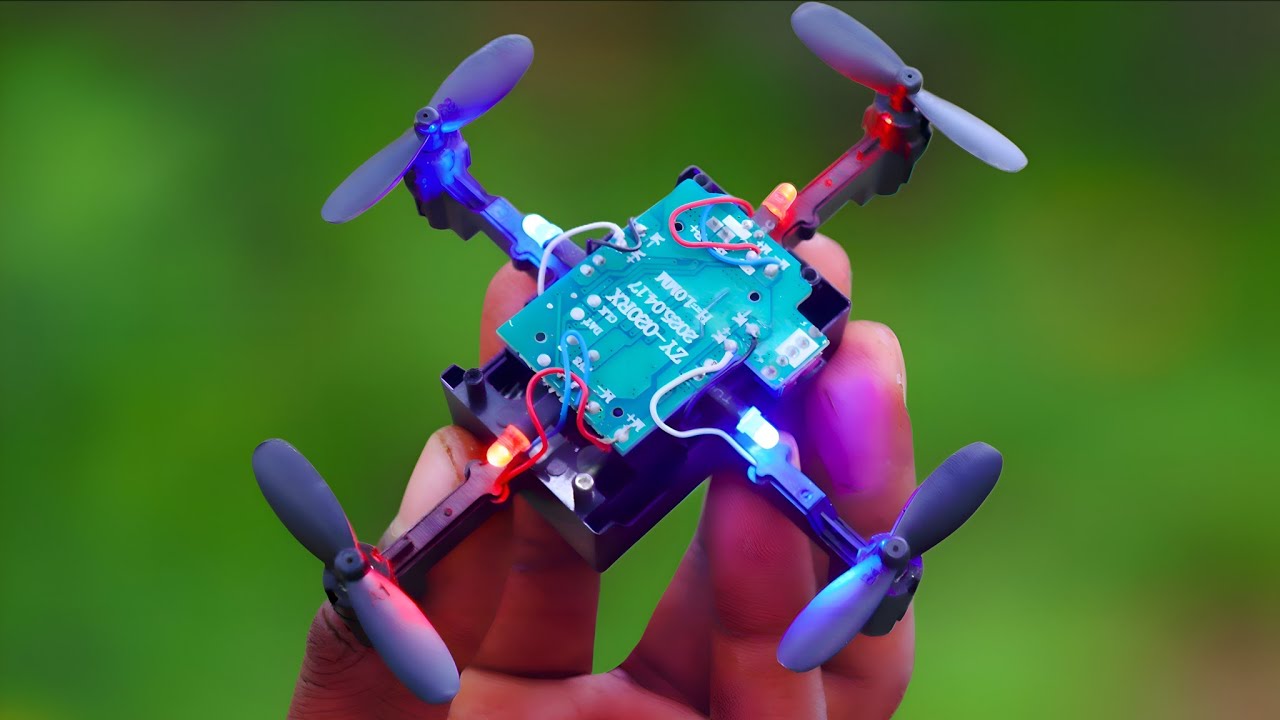 How to Make a mini drone at Home | Awesome DIY Drone