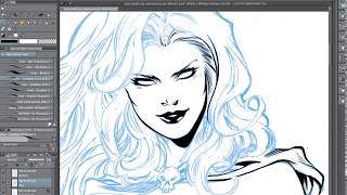 Lady Death Inking Part 1
