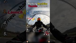 Ranking The Best Bike Throttle Moments#fouyoupage #funny #prank #motocycle #sound #happy