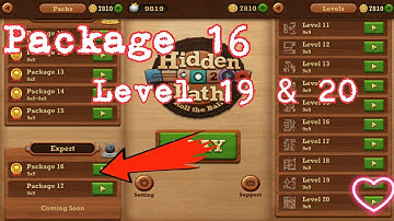 Roll the ball : Hidden path || Expert package 16 || Level 19 || Level 20 || all Level