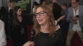 Star Wars The Mandalorian and Grogu LA World Premiere - itw Sarah Finn (Official video)