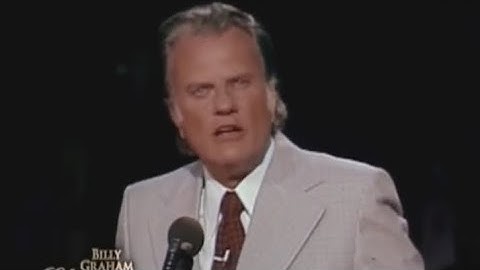 Three Things You Cannot Do Without || Hebrews 9 || Billy Graham