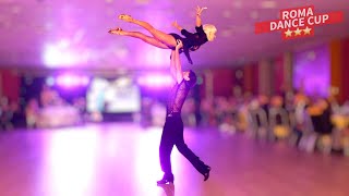 Victor Da Silva & Joanna Leunis - Ballroom dance latin show | Roma Dance Cup