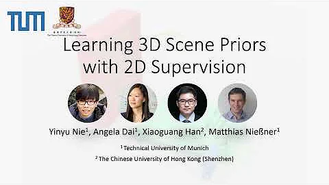Learning 3D Scene Priors with 2D Supervision (CVPR'2023)