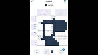 Nonogram August 8 2021