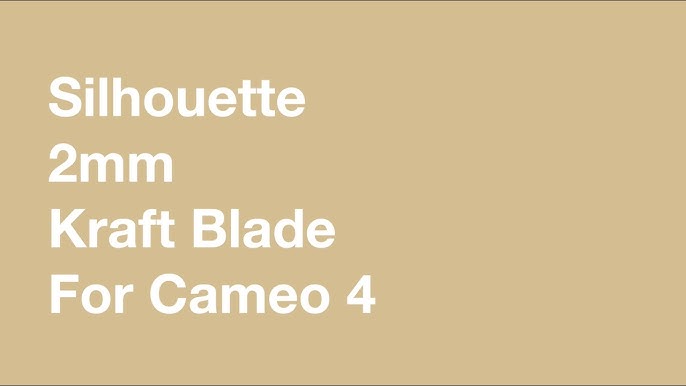 Deep-Cut Blade for Silhouette Cameo 3