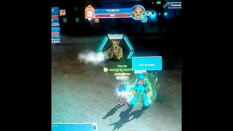 DMO flamedramon with wargreymon97