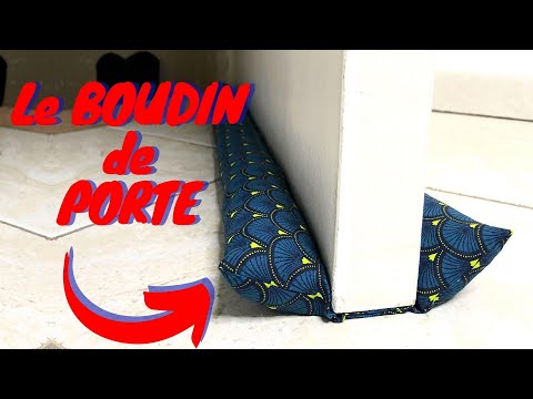 le (double) Boudin de Porte - Tuto Couture