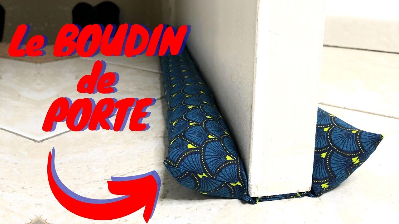 le (double) Boudin de Porte - Tuto Couture - YouTube