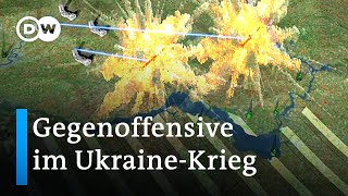 Wie verläuft die ukrainische Gegenoffensive?