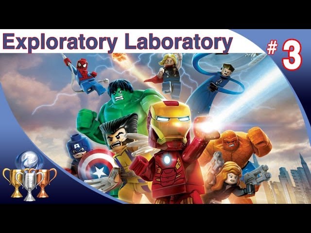 Lego Marvel Super Heroes: Lvl 3 Exploratory Laboratory - FREE PLAY