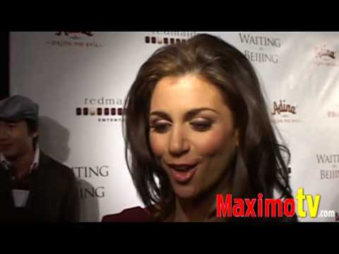 SAMANTHA HARRIS Interview at "Waiting In Beijing" ...