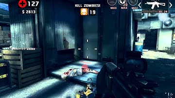 Dead Trigger 2 AK 74 & Katana Assault Gameplay TDU 59 Dr Android Nvidia Shield Tablet