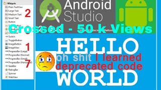 ANDROID STUDIO 4.0.1 tutorial (Hello world) Make your first app. screenshot 2
