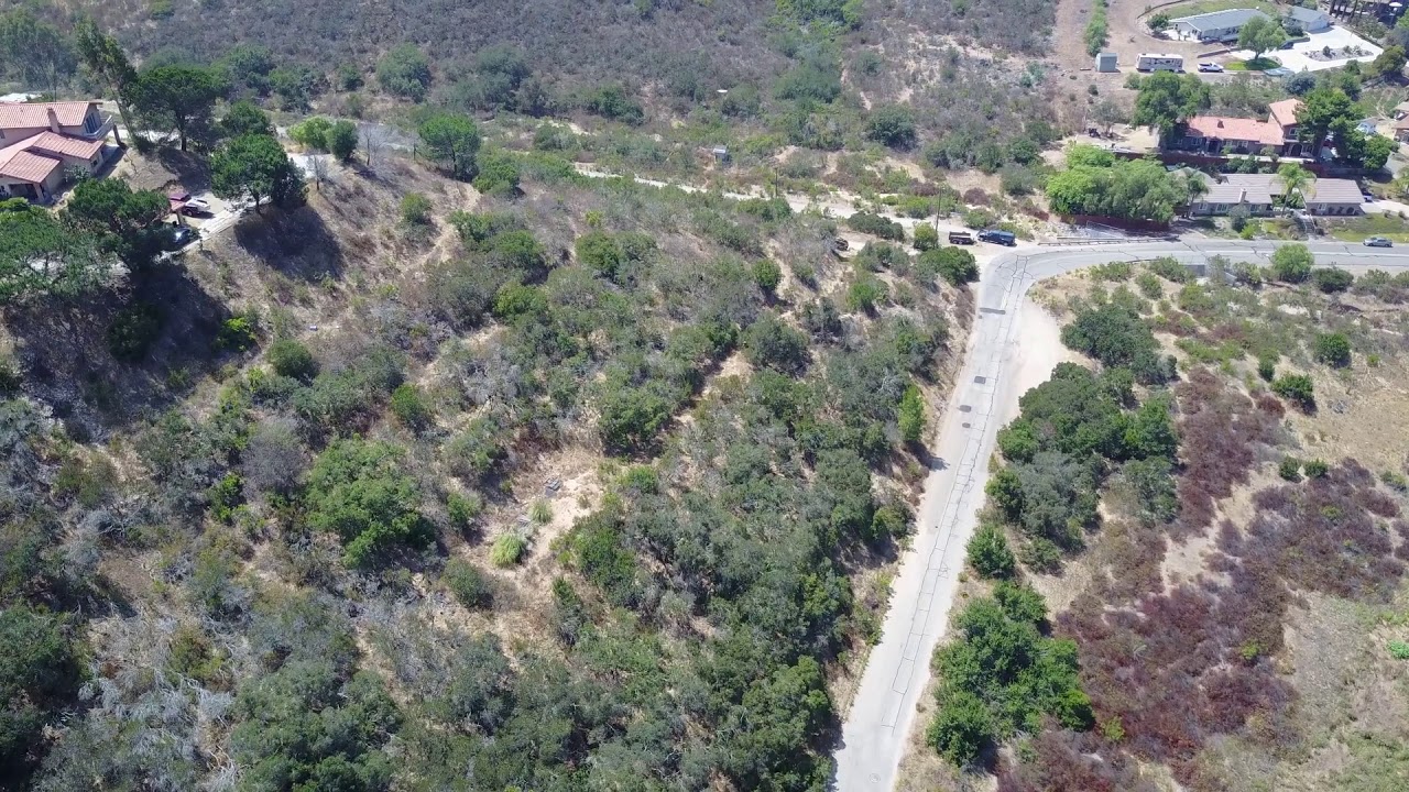 Land For Sale in Poway, CA - Aerial View