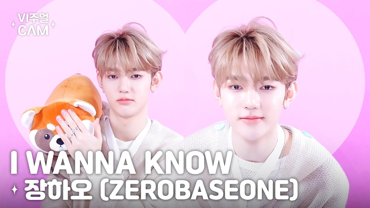 ✧비주얼캠✧ 장하오(ZEROBASEONE) - I WANNA KNOW | VISUAL CAM 4K