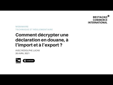 Vidéo: Comment émettre Une Déclaration En Douane