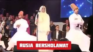 Rusia bersholawat😯