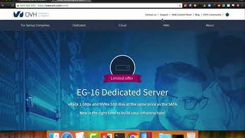 Devops VM - Sign up and sent server from OVH | IT IN Ameerpet
